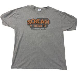 Scream & Bear It Disneyland California Adventure Grizzly River Run shirt XXL